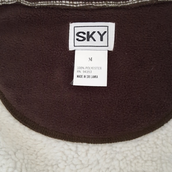 Vintage Sky Jacket Full zip up With Pockets Super Soft & Cozy - Picture 5 of 9
